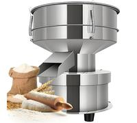 AityBuy Tamis à Farine électrique Commercial, Tamiseur Automatique, Tamiseur à Poudre Et Liquide en Acier Inoxydable, 1 350 N/Min, 50 W, pour L'alimentation 10cm-70mesh