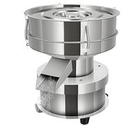 AityBuy Tamis Vibrant Automatique pour Farine, Tamis Vibrant en Acier Inoxydable, Tamis à Farine Commercial, pour Farine, Riz Et Millet,Tamiseuse électrique 15cm-160mesh