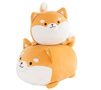 Aiuidun Shiba Inu Peluche Jouet Doux et Mignon Corgi Animaux en Peluche Chien câlin Oreiller Chiot poupée en Peluche Cadeau pour Enfants (50cm/19.68inch)