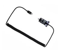 AIV Voiture 12V 24V Câble Du Chargeur Micro-Usb Spiral-Kabel Adaptateur Véhicule