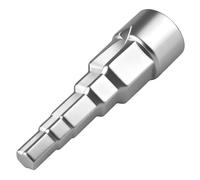 Aivane Clé de Montage Étagée Universell 5 Étages pour Radiateurs et Sanitaires, Clé à cliquet avec Douille Carrée 1/2" pour Démonter les Vannes de Chauffage de Différentes Tailles