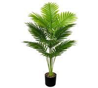 AIVORIUY Grandes Plantes Artificielles Interieur Extérieur en Pot Fausse Plante Verte Décoration avec Faux Branches pour Maison Chambre Salon Balcon Cour Jardin Bureau (80cm Palmiers Haut)