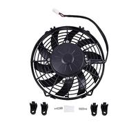 AIVWUMOT Ventilateur extracteur à profil bas à lame incurvée de 22,9 cm 12 V 30100452 VA07-AP12/C-58A compatible avec SPAL 625CFM