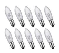 AIVYNA 10 Pièces E10 LED Remplacement Lampe Ampoules Bougie Ampoule 10-55V AC Ampoules Vintage Edison Lampe pour Éclairage De Noël