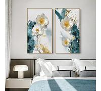 AIVYNA Abstrait Fleur Murale Art Affiches Imprimer Moderne Minimaliste Toile tableau Tableaux Chambre Decoration Murale Peinture Salon AlléE Sans Cadre