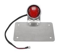 AIVYNA Support De Plaque D'immatriculation De Montage De Feu De Frein Arrière De Moto pour Harley Chopper Bobber Personnalisé