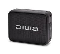 Aiwa ALTAVOZ BS-200BK Bluetooth Negro 6W/TWS/M. Libres/Bluetooth/USB/AUX IN/FM/IPX6/12H BS-200BK