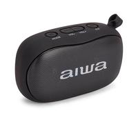 Aiwa BS-110BK Mini- BT5.0 Haut-Parleur Mousqueton 10W Hyperbass Jukebox Portatif