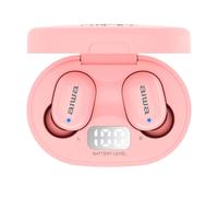 AIWA EBTW-150PK Pink Wireless Headphone Bluetooth 5.0 10m de la gamme de Voice Assistant TWS