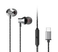 Aiwa ESTM-50USB-C Casque Avec fil Ecouteurs Appels/Musique USB Type-C Argent