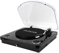 Aiwa GBTUR-120BK/MKII noir Platine vinyle, numériseur, Bluetooth, 3 vitesses