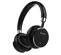 Aiwa HSTBTN-800BK Casque supra-auriculaire Bluetooth noir sans fil ANC réduction du bruit