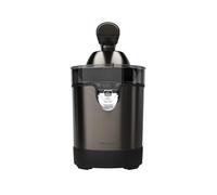 Aiwa Koryu 1000 AJC-6000 Presse-agrumes électrique à levier 1000 W, corps en acier inoxydable, cône et filtre en acier, sans BPA, système anti-goutte, convient pour un usage intensif. Couleur : acier