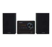 Aiwa MSBTU-300 Micro chaîne Hi-FI avec Bluetooth, CD, USB, Radio FM, Noir