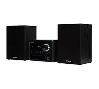 Aiwa MSBTU-300 Micro chaîne Hi-FI avec Bluetooth, CD, USB, Radio FM, Noir