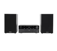AIWA MSBTU-550 Mini système Hi-FI stéréo 50 W RMS avec Bluetooth 5.0, CD/MP3, USB (Lecture et Charge), Radio FM-PLL, AUX RCA/3,5 mm, Hyperbass, DSP Noir