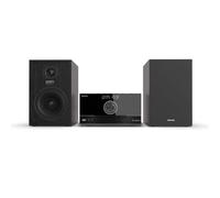 AIWA MSBTU-600 Microchaîne Bluetooth, CD, USB, AUX in, Puissance de Sortie de 2 x 50 W RMS. Couleur : Noir