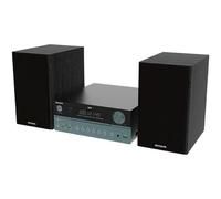 Aiwa MSBTU-700DAB ensemble audio pour la maison Système micro audio domestique 25 W Bleu arctique, Noir