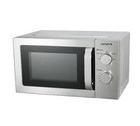 AIWA MW-200SL, Micro-ondes de capacité de 20 litres, Boutonnière rotative, puissance 700 W, couleur argent