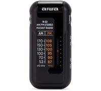 Aiwa R-228K Radio de poche AM FM Noir (FM, AM), Radio, Noir