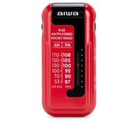 Aiwa R-22RD Radio portable Personnel Analogique Rouge