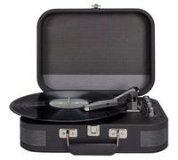 Aiwa VPX-1951TN Tourne-Disque Vintage Portable avec Mallette en Cuir synthétique,Bluetooth bidirectionnel,Lecteur MP3 et enregis