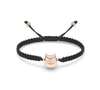 AIWENXI Bracelet crémation chat mignon pour cendres en acier inoxydable pendentif urne animal de compagnie souvenir réglable corde tressée bracelet bijoux cadeau commémoratif pour femmes hommes