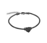 AIWENXI Bracelet urne en forme de cœur avec imprimé pattes de chien en acier inoxydable pour cendres de chien, 1.57, Acier inoxydable, Pas de pierre précieuse