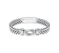 AIWENXI Bracelets urne infinie pour cendres en forme de cuboïde - Bracelet crémation pour hommes et femmes en acier inoxydable - Urne commémorative ajustable pour cendres - Bijou