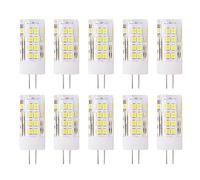 Aiwerttes Lot de 10 ampoules LED G4 AC/DC 12 V 5 W équivalentes à ampoules halogènes 50 W 500 lumens 6000 K blanc froid, durables, ampoules LED non variables, économie d'énergie