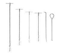 AIWFL Lot de 6 extracteurs d'emballage en acier inoxydable avec crochets flexibles