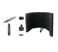 Aiwjeakh Bouclier de microphone pour l'enregistrement du son en direct, accessoires de microphone de qualité supérieure absorbant le bruit