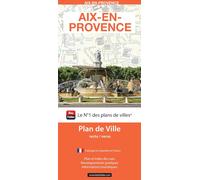 Aix-en-Provence, Bouches-du-Rhône - Plan de ville | Blay Foldex