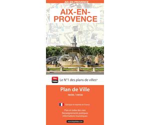 Aix-en-Provence, Bouches-du-Rhône - Plan de ville | Blay Foldex