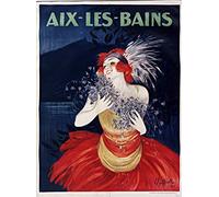 Aix Les Bains Affiche Poster Reproduction - Format Size 50X70 cm Papier 300 GR/Vente du fichier numérique HD Possible Nous Consulter (Boutique : affichevintage.FR)