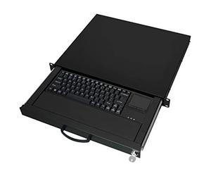 Aixcase AIX-19K1UKUSTP-B Clavier USB QWERTY Anglais américain Noir - Claviers (avec Fil, USB, QWERTY, Noir)