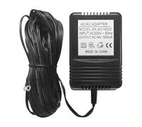 aixi-SHS Adaptateur d'alimentation CA/CA 18Vac 500mA pour Sonnettes Vidéo, Transformateur 230Vac Fiche UE câble de 8m