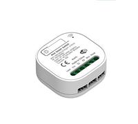 aixi-SHS Tuya Smart Switch Module WiFi RF 433 MHz 16 A Mini Smart Breaker 2 voies 1Gang Compatible avec Amazon Alexa Google Home Smart Life App (1 commutateur WiFi RF433 MHz)