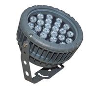 AIXILAN Spot Lights,Low Voltage Led Beam Ligh Outdoor, Landscape Lighting Angle Adjustable Spotlight, For Garden Lawn Trees Flags(Red,18W(220V))
