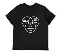 AIXINLI 1984 Brave New World Fahrenheit 451 Conspiracy O-Neck 100% Cotton Short Sleeve Unisex T-Shirt XXL