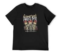 AIXINLI Decrepit Birth Shroud of Impurity Men's T-Shirt Nuclear Blast Death Metal Black S
