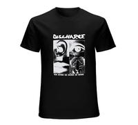 AIXINLI Discharge Hear Nothingkings Road Teeandise O-Neck 100% Cotton Short Sleeve Unisex T-Shirt M