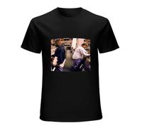 AIXINLI DJ Shadow T Shirt Entroducing Black S