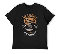 AIXINLI DOKO The Baseball Furies Riverside Park -1979- Gang T Shirts for Men Crew Neck Unisex Short Sleeve T-Shirt M