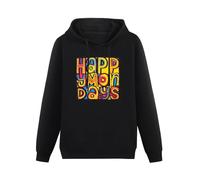 AIXINLI Happy Mondays Hoody English Madchester Bez Shaun Ryder Rowetta Black XXL