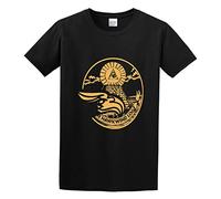 AIXINLI Hawkwind in Search of Space Unisex 100% Cotton Short-Sleeve T-Shirts Black XL