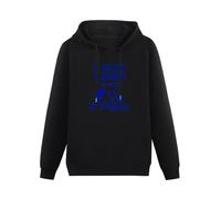 AIXINLI I Got Lost in The Gay Dolphin Hoody Unisex Ptinted Hoodies Long Sleeve Men's Hooded with Pocket Black L