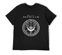AIXINLI JHC Fields of The Nephilim Men's T Shirt Crew Neck Unisex Short Sleeve T-Shirt M