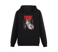 AIXINLI Power Trip American Thrash Metal Band Hoody Unisex Ptinted Hoodies Long Sleeve Men's Hooded with Pocket Black XXXL