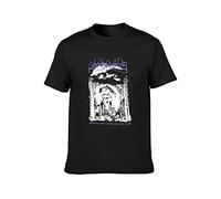 AIXINLI Records Woods of Ypres - Woods 5 Grey Skies and Electric Light Unisex 100% Cotton Short-Sleeve T-Shirts Black M